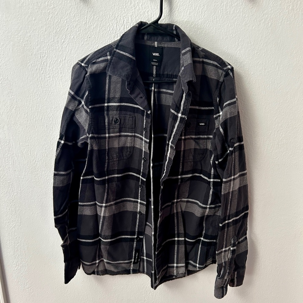 Vans Men's Dark Plaid Shirt Jacket